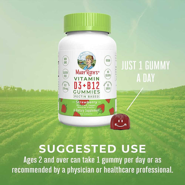 Vitamin D3 + B12 Gummies