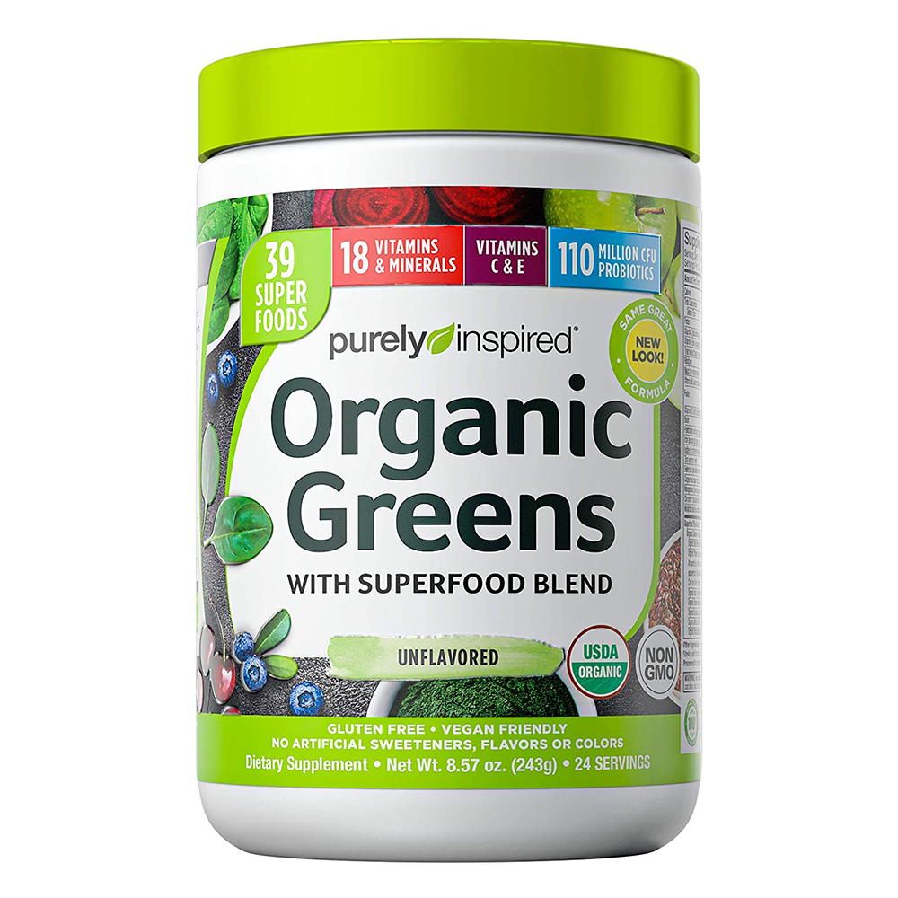 Organic Greens with Superfood Blend - 24 Servings