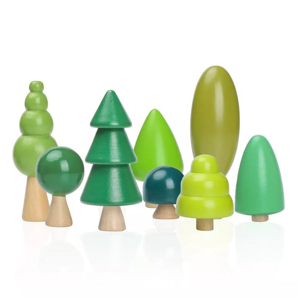 Wooden Forest Trees Parent-Child Interaction Ornament Toys