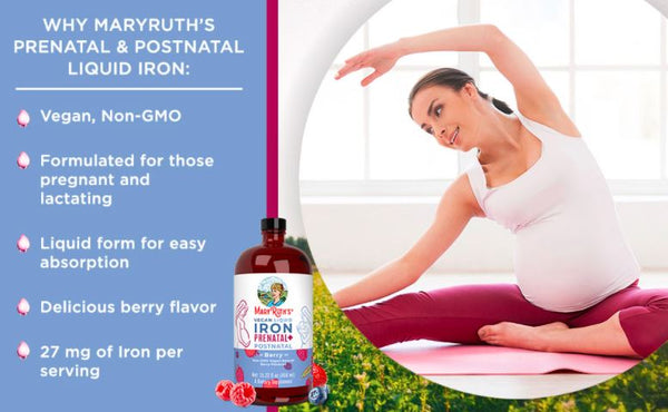 Vegan Prenatal & Postnatal Liquid Iron