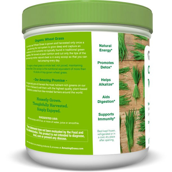 Organic Wheat Grass - 30 Servings