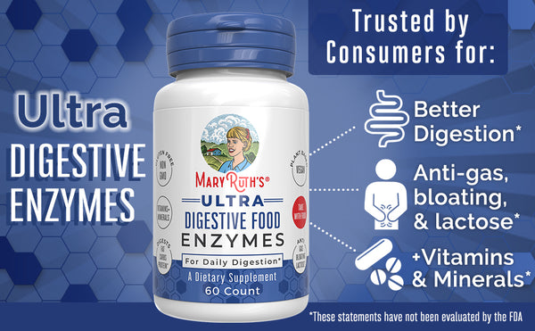 Ultra Digestive VEGAN Food Enzymes 60 Capsules