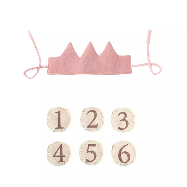 Cotton Birthday Hat Crown Baby - 1 to 6 Years old