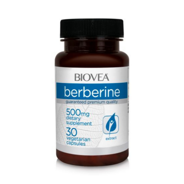 Berberine (500mg) - 30 Capsules