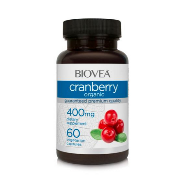 Cranberry Organic (400mg) - 60 Capsules