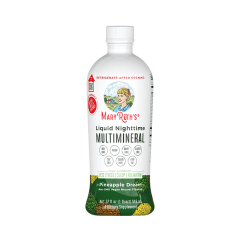 Liquid Nighttime VEGAN MultiMineral (32oz) - Pineapple Dream