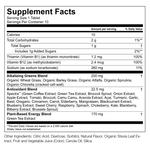 Effervescent GSF Energy - Plant Based On-The-Go Drink 10 Tablets - Tropical