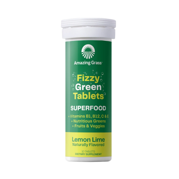 Effervescent GSF - Plant Based On-The-Go Drink 10 Tablets - Lemon Lime