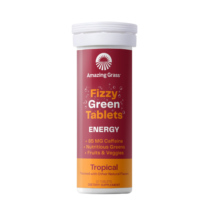 Effervescent GSF Energy - Plant Based On-The-Go Drink 10 Tablets - Tropical