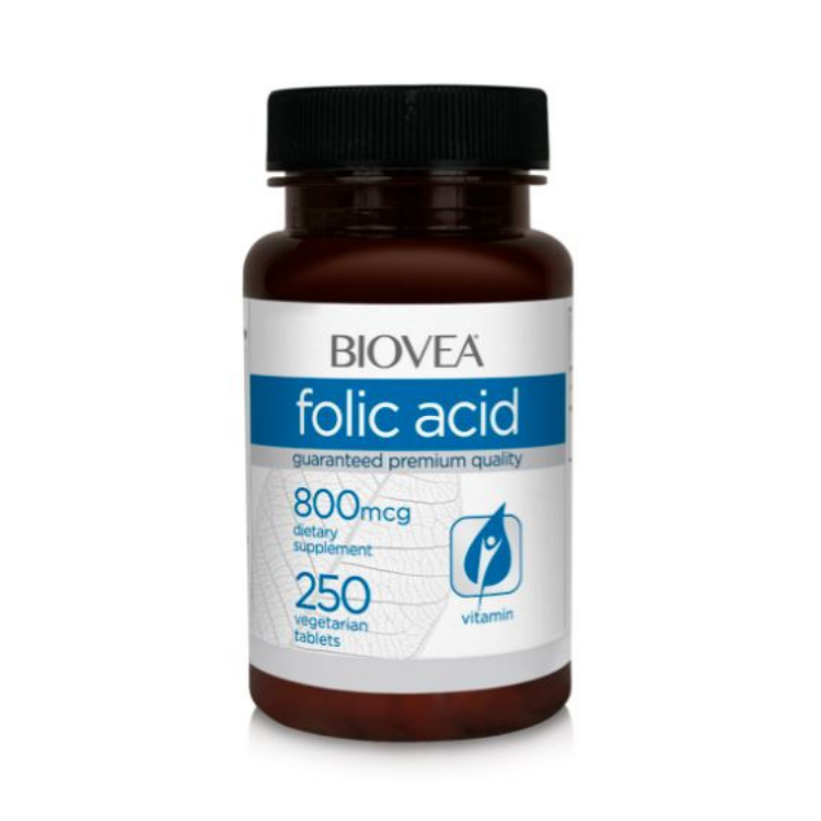 Folic Acid (800mg) - 250 Tablets