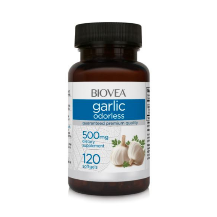 Garlic Odorless (500mg) - 120 Softgels