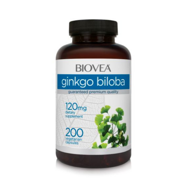 Ginkgo Biloba (120mg) - 200 Capsules