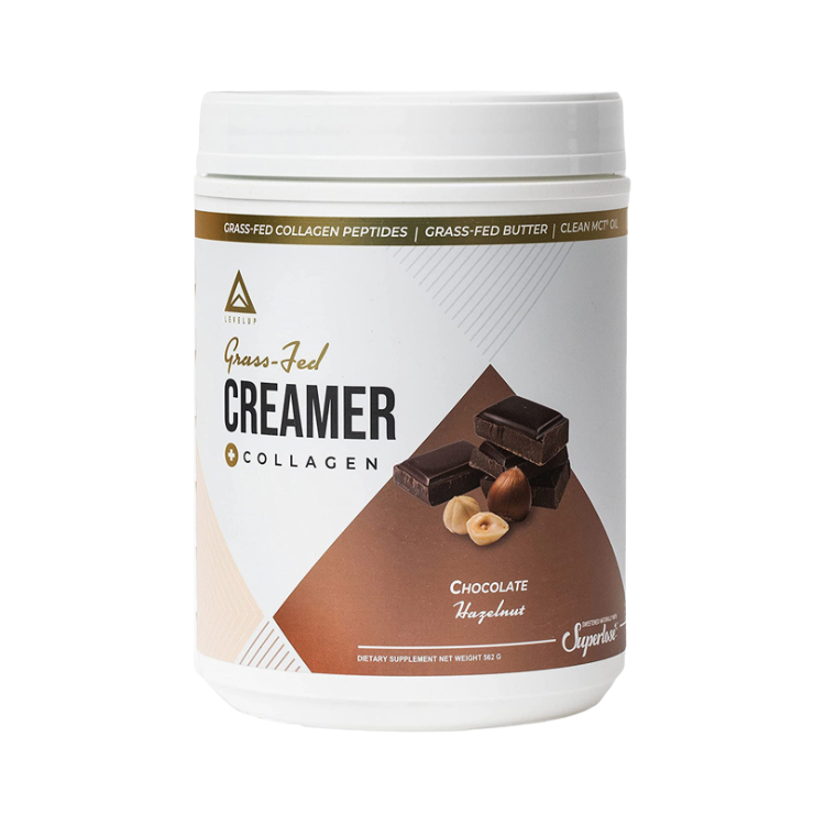 Grass Fed Keto Creamer w/ Collagen - Chocolate Hazelnut - 30 Servings