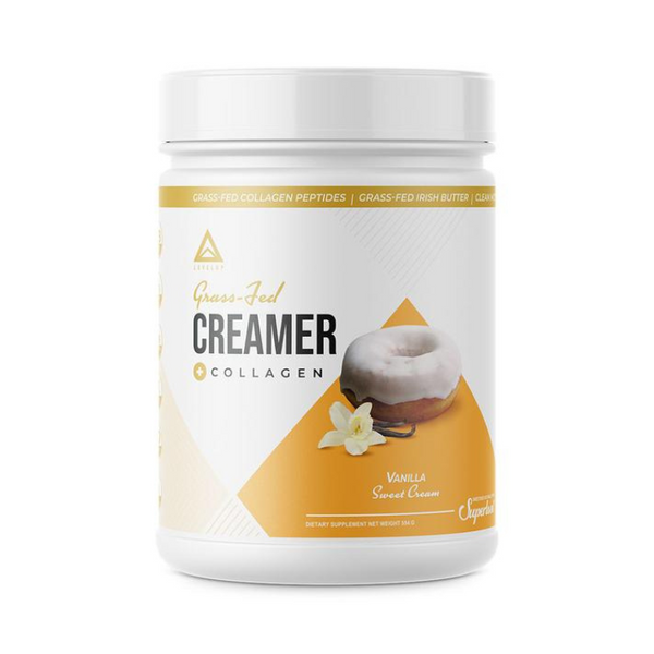 Grass Fed Keto Creamer w/ Collagen - Vanilla Sweet Cream - 30 Servings