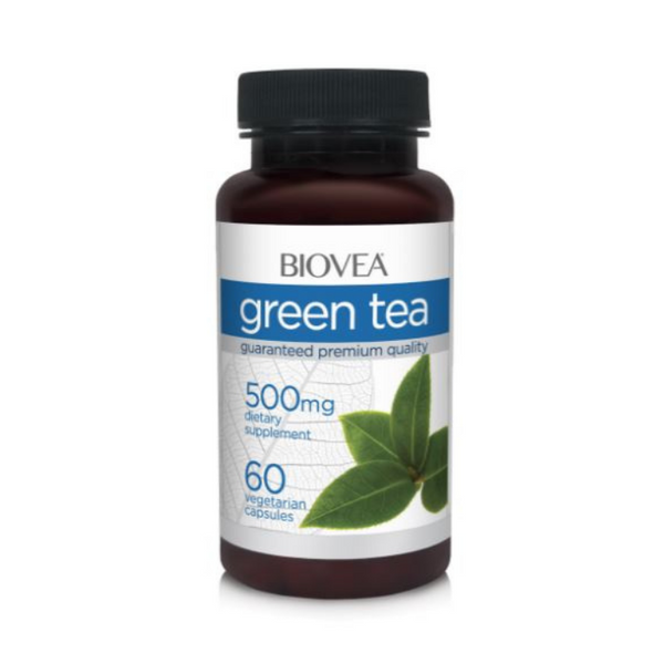 Green Tea Extract (500mg) - 60 Capsules