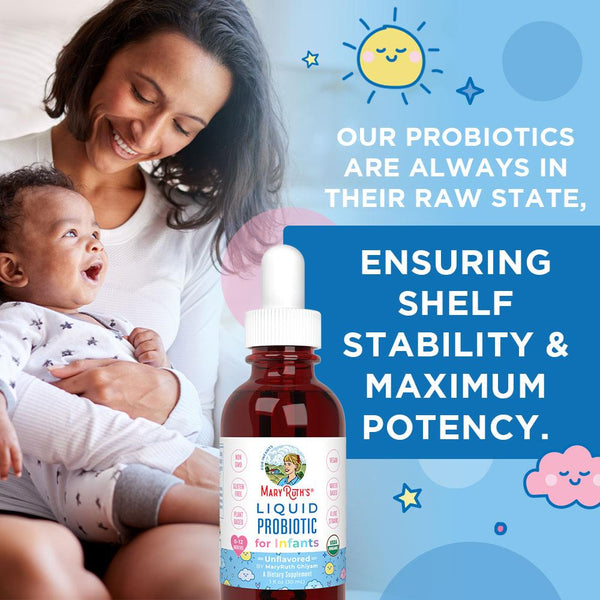 VEGAN Liquid Probiotic for Infants (1oz)