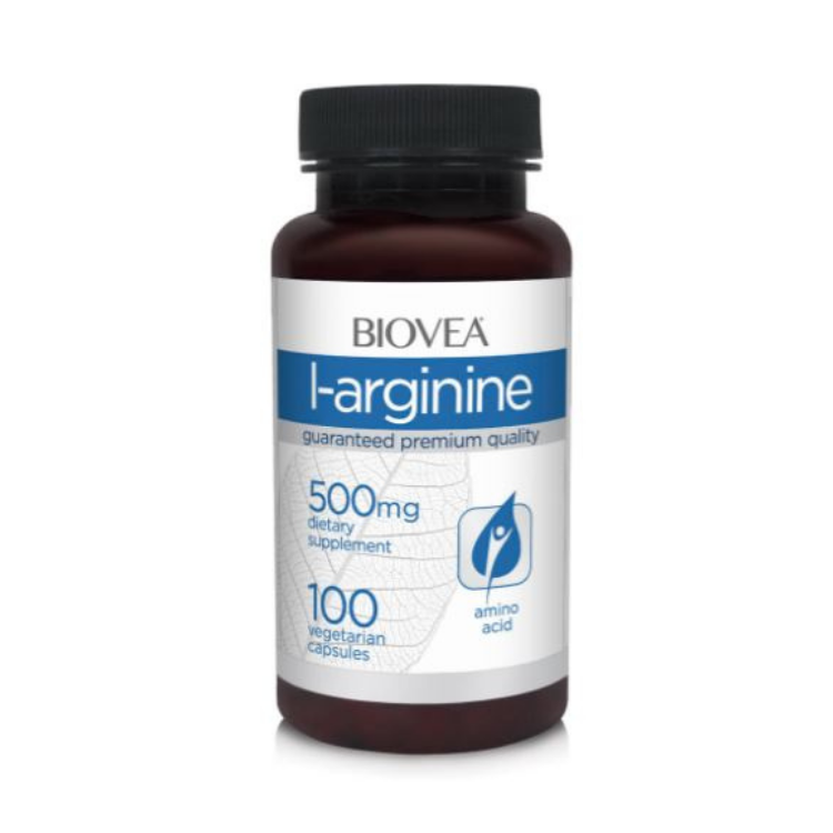 L-Arginine (500mg) -100 Capsules