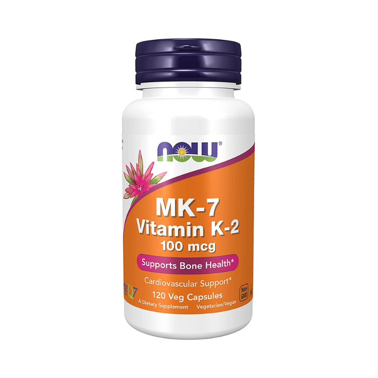 MK-7 Vitamin K-2 (100mcg) - 120 Veggie Capsules