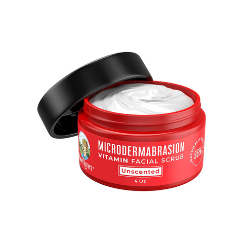 Microdermabrasion Vitamin Facial Scrub (4oz) - Unscented