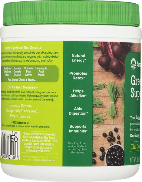 Green Superfood Powder - Plant Based Nutrition 30 Servings