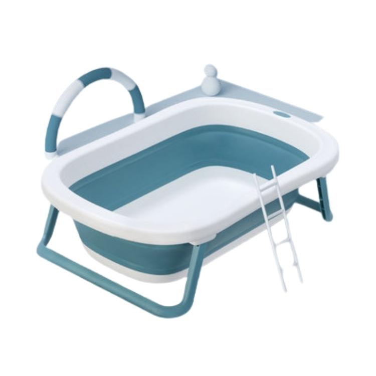 Newborn Baby and Kids Folding Bath tub - Green