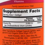 Vitamin D-3 (5,000 IU) - 240 Softgels