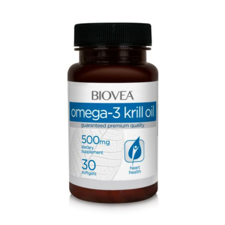 Omega 3 Krill Oil (500mg) -30 Softgels