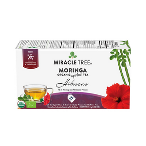 Organic Moringa Tea- Hibiscus