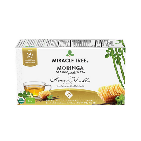 Organic Moringa Tea- Honey & Vanilla