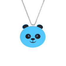 Panda Necklace Air Purifier - Blue