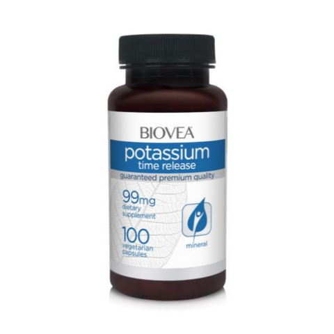 Potassium Time Released  (99mg) -100 Capsules