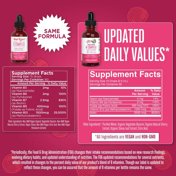 VEGAN Vitamin B-Complex Drops (1oz)