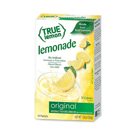 True Lemon Lemonade Naturally Flavored Drink Mix Only 10 Calories