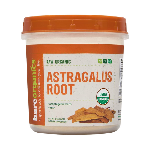 USA-Imported Raw Organic Astragalus Root Powder - 8oz - 227g