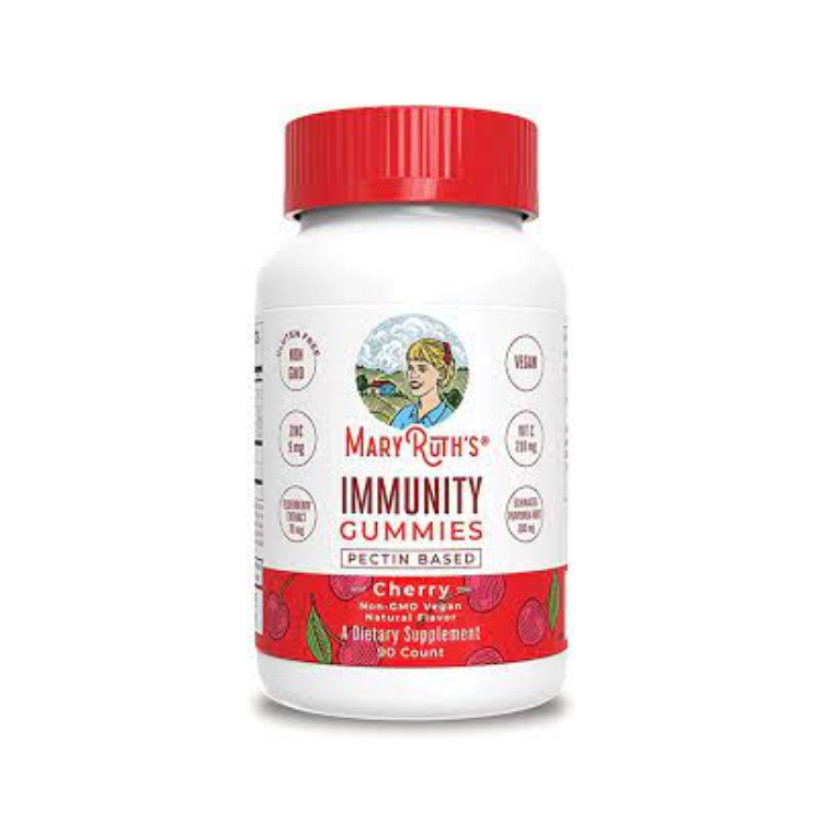 VEGAN Immunity Gummies Sugar-Free 90 Gummies - Cherry