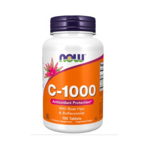 Vitamin C-1000 with Rose Hips (1000mg) - 100 Tablets