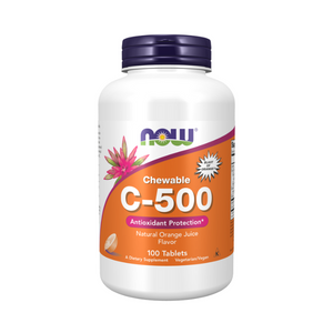 Vitamin C-500 Chewables - 100 Tablets