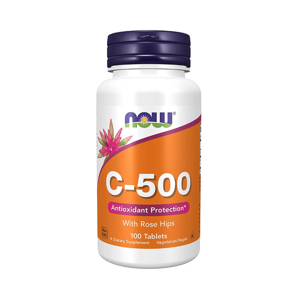 Vitamin C-500 with Rose Hips (500mg)