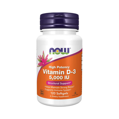 Vitamin D-3 (5,000 IU) - 120 Softgels