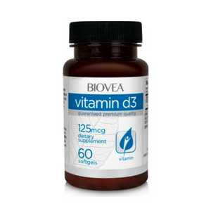 Vitamin D3 (125mcg/ 5,000 IU) -60 Softgels