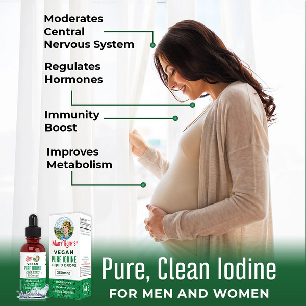 VEGAN Pure Iodine Drops (1oz)