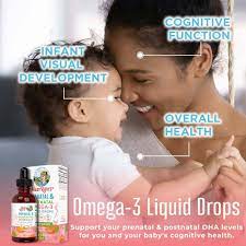 Prenatal & Postnatal Omega-3 Liquid Drops (2oz)