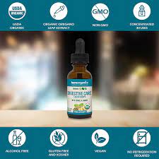 Organic Digestive Care (Fennel & Ginger) Liquid Herbal Drops - 1 fl - oz 30ml