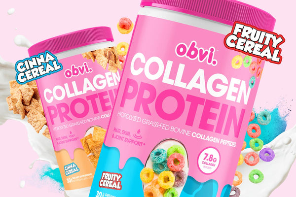 Obvi Super Collagen Protein - Fruity Cereal - 30 servings